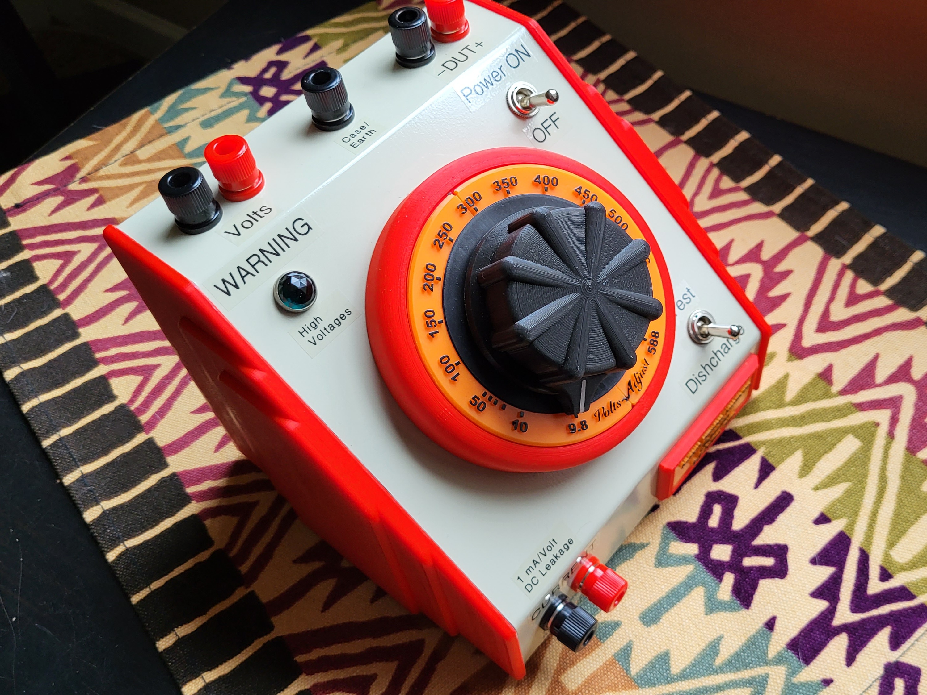 Capacitor DC Leakage Tester Enclosure by GerryPB Download free STL