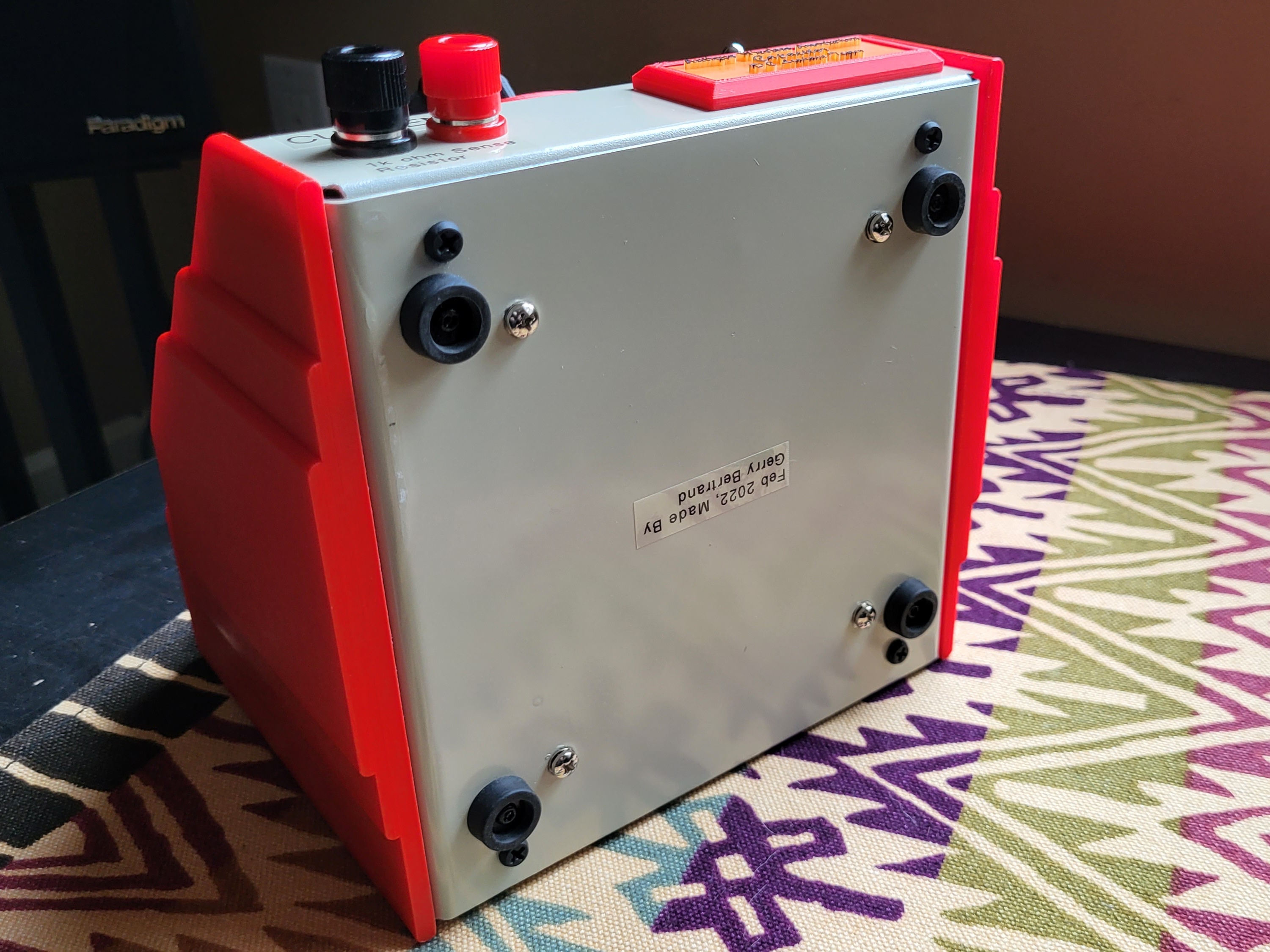 Capacitor DC Leakage Tester Enclosure by GerryPB Download free STL