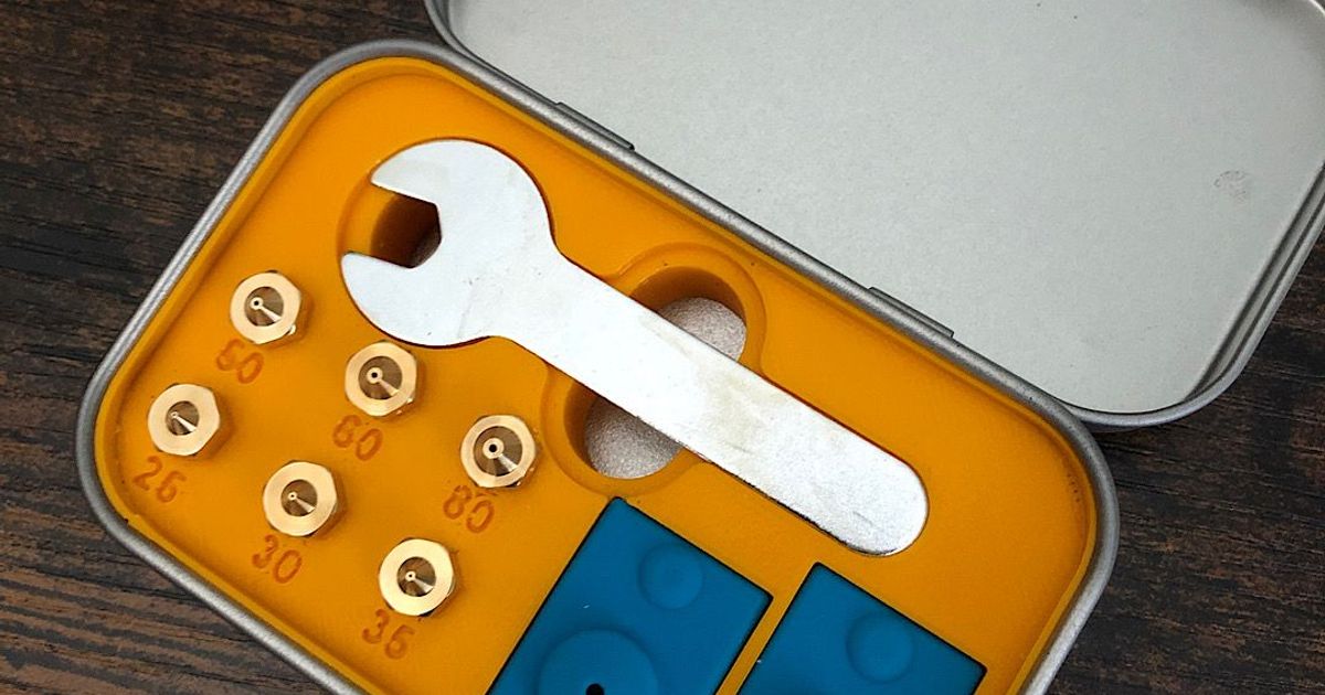 Pack De Buses E3D-v6 - 6 Diamètres Différents Pour Imprimante 3D