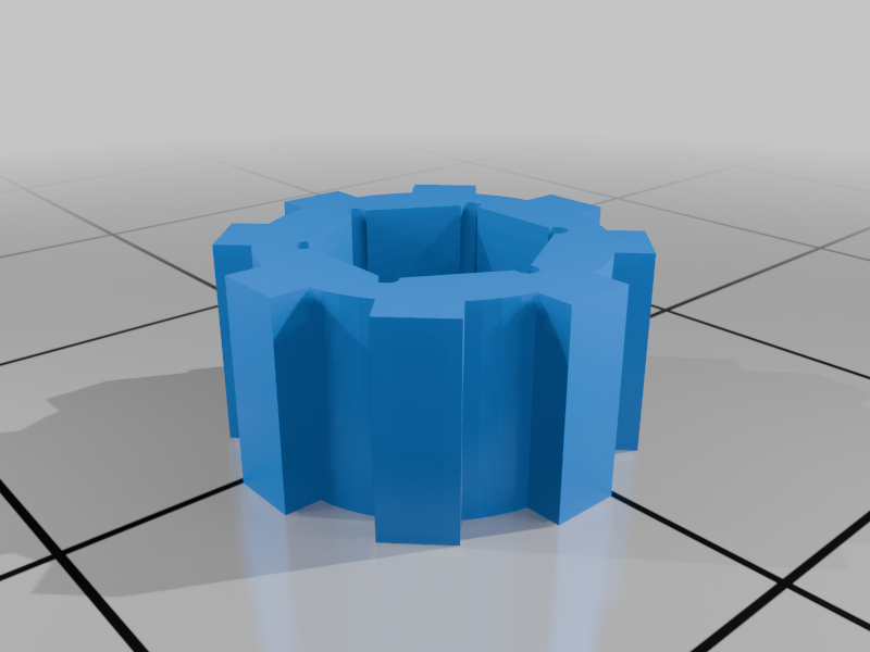 Stronger Roomba Side Brush with Spline Fitting