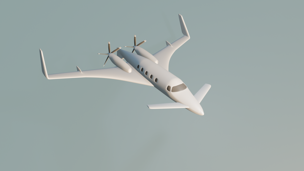 Beechcraft starship replica model