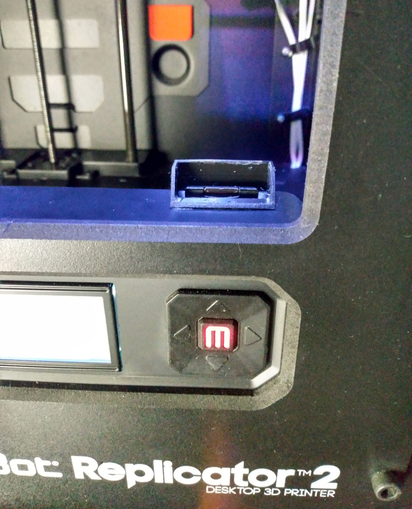 SD Card Bump Guard for Makerbot Replicator 2