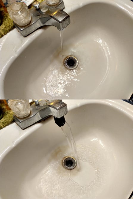 Bathroom Faucet Water Diverter/Projector Thing