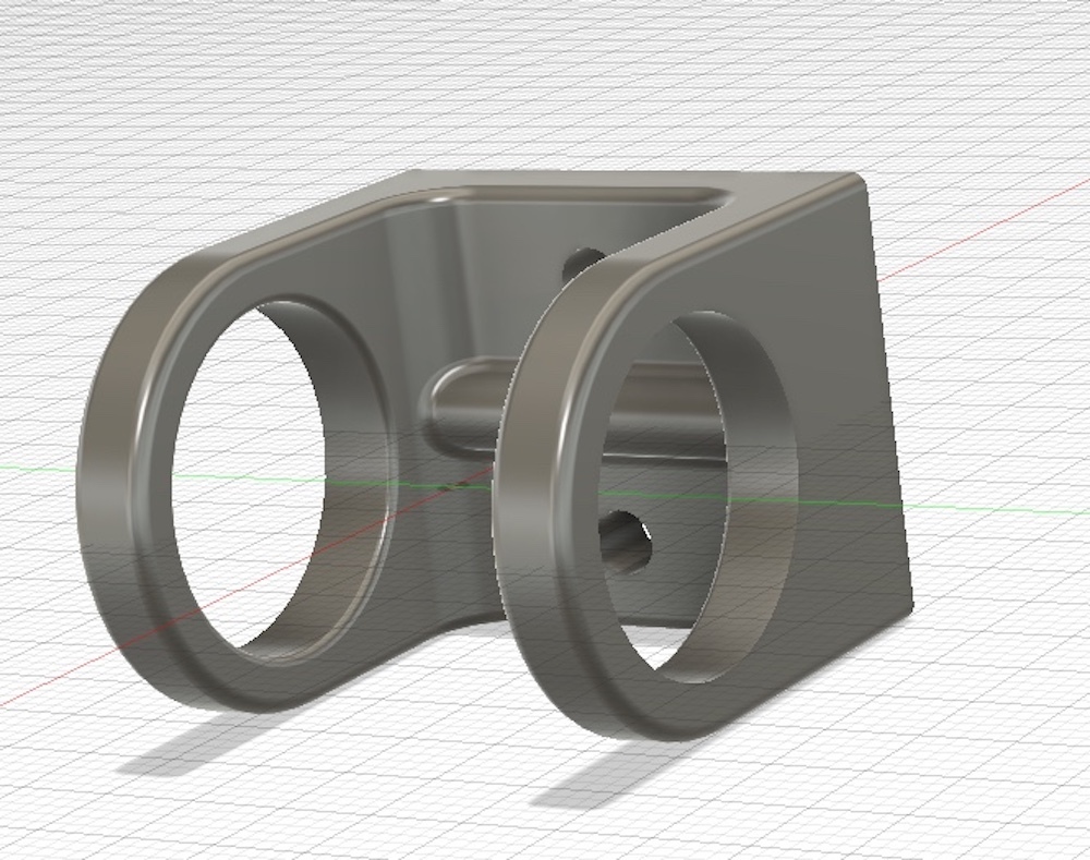 screw-on bracket for armytek lamp 18650