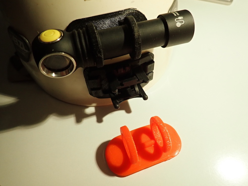 Armytek lamp support glued