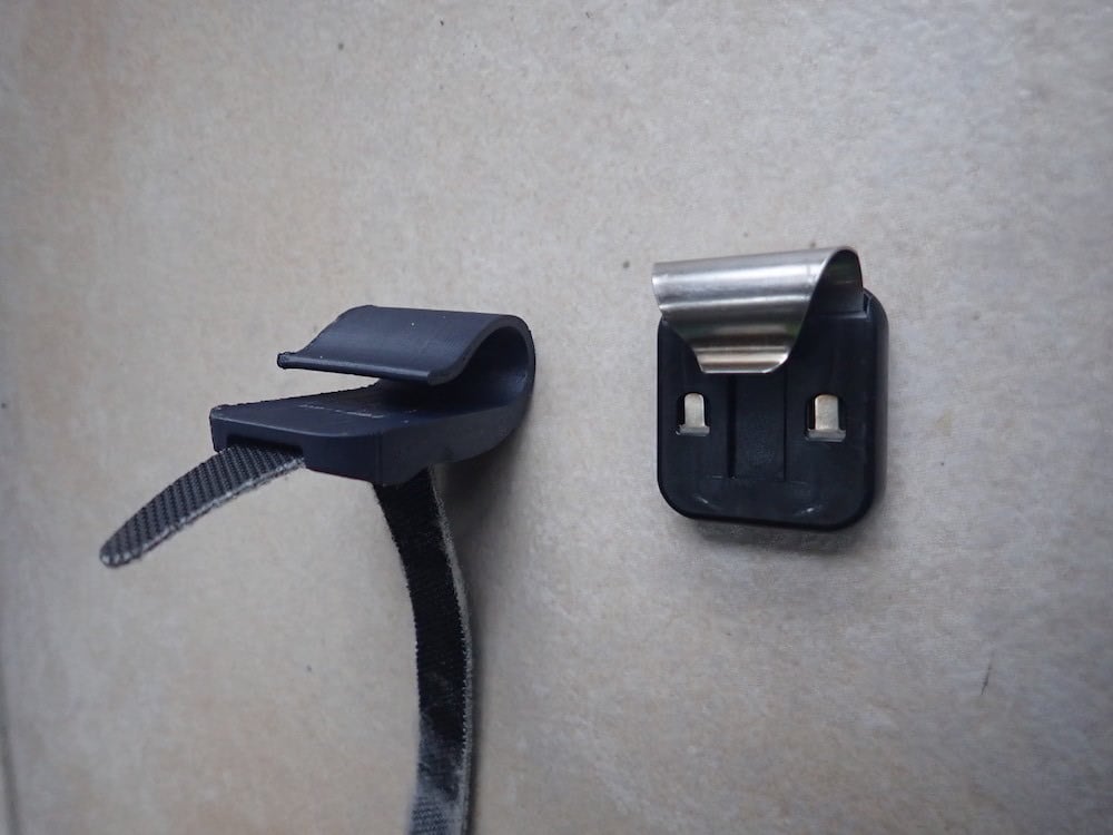 sealskin caliper and tensioner for ski touring