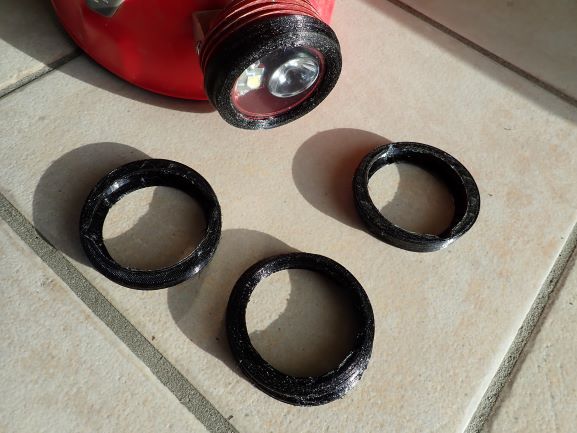 shock antihalo protection MEANDRE headlamp