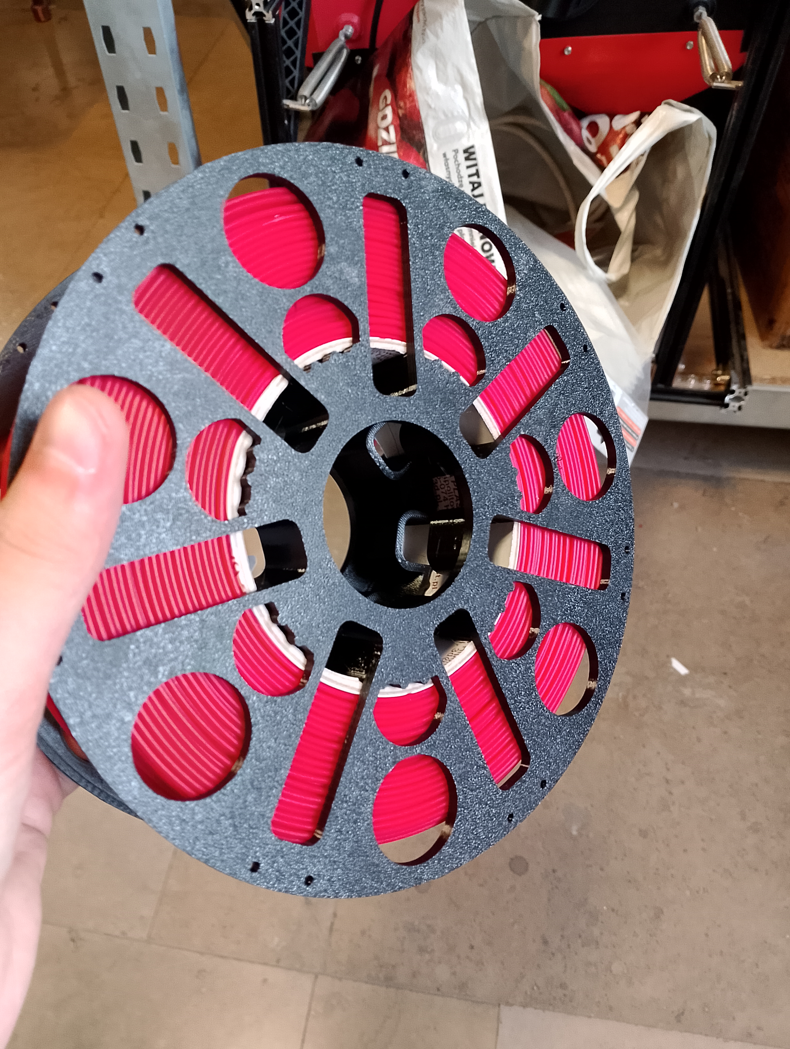 Refill Spool compatible with Prusament, Rosa3D and others