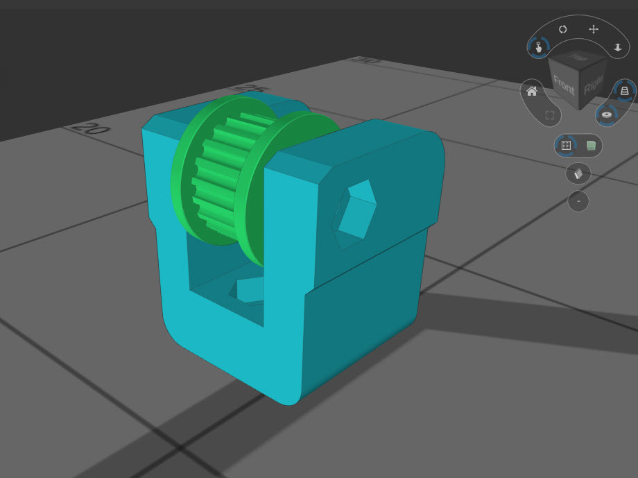 Prusa/Pulse XE Y-axis support bracket [Updated]