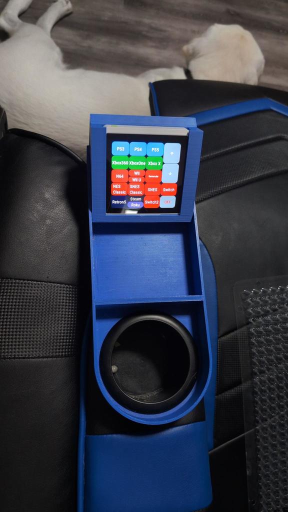 Tray with openHASP remote