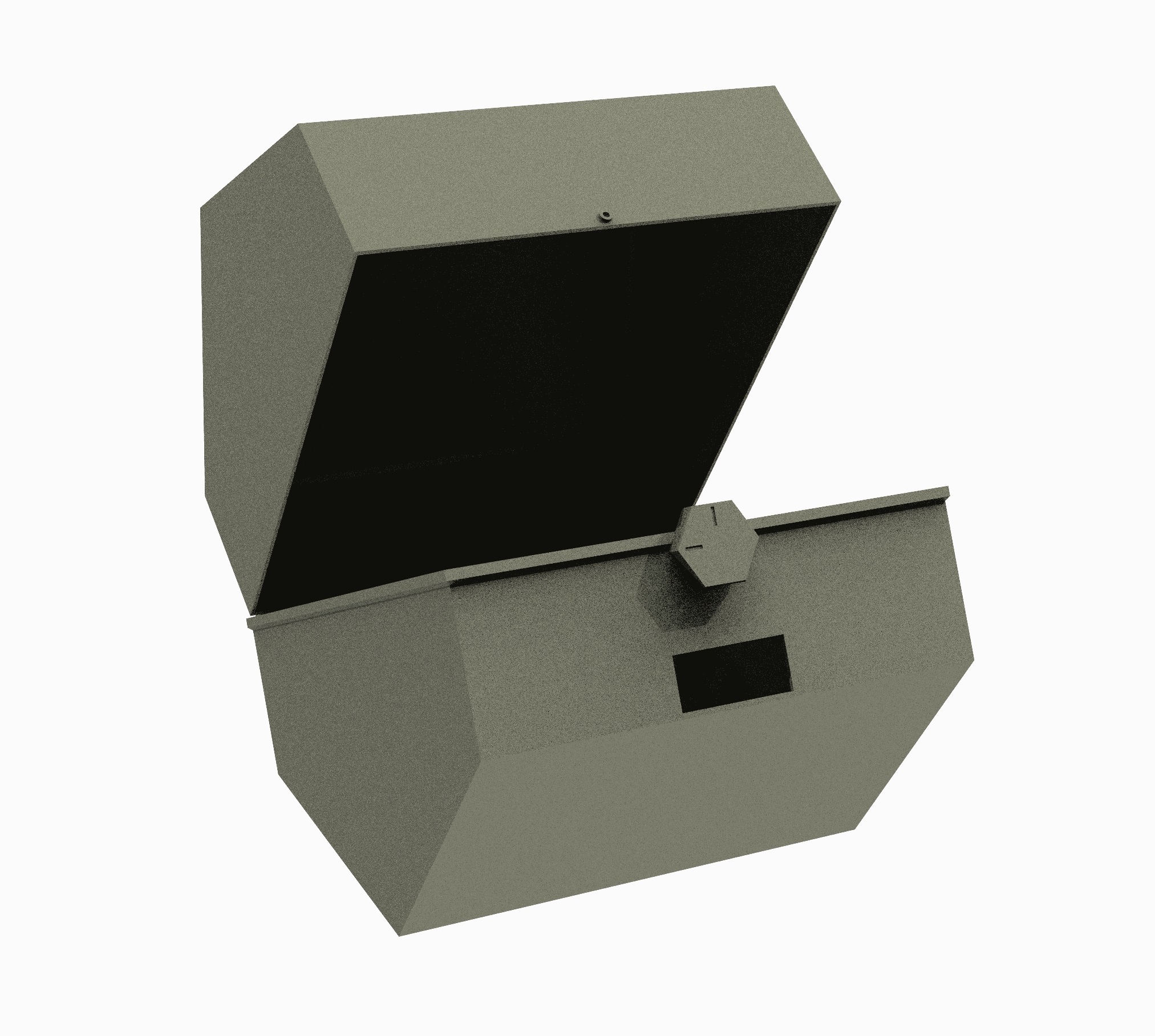 XL Spool holder and drybox for Enclosure V2 - with humidity sensor