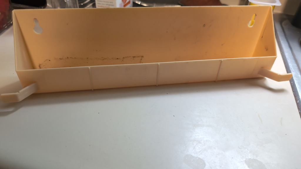 Kitchen counter under sink pseudo drawers