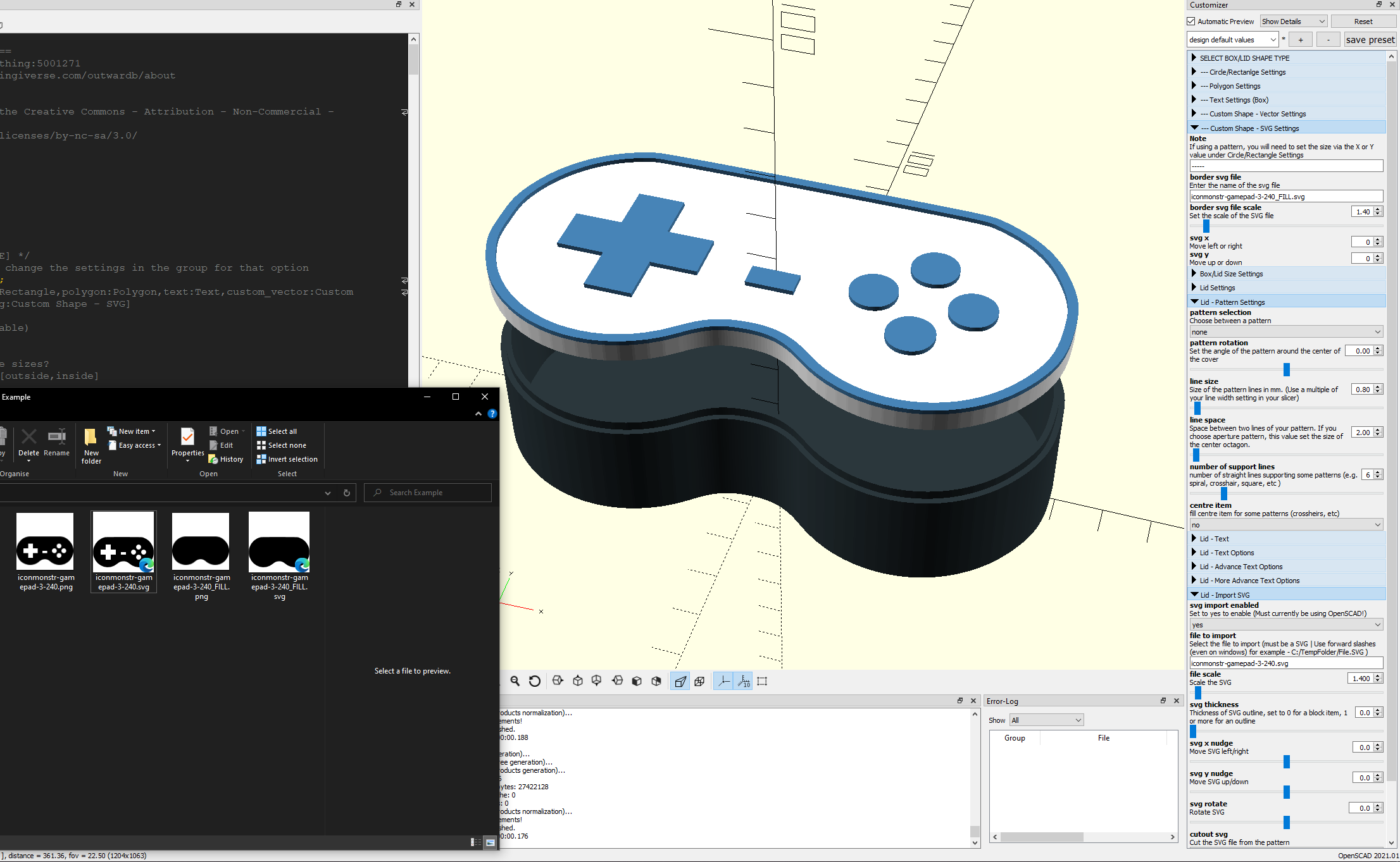 Miniatura 10 do modelo 3D Customizable Container