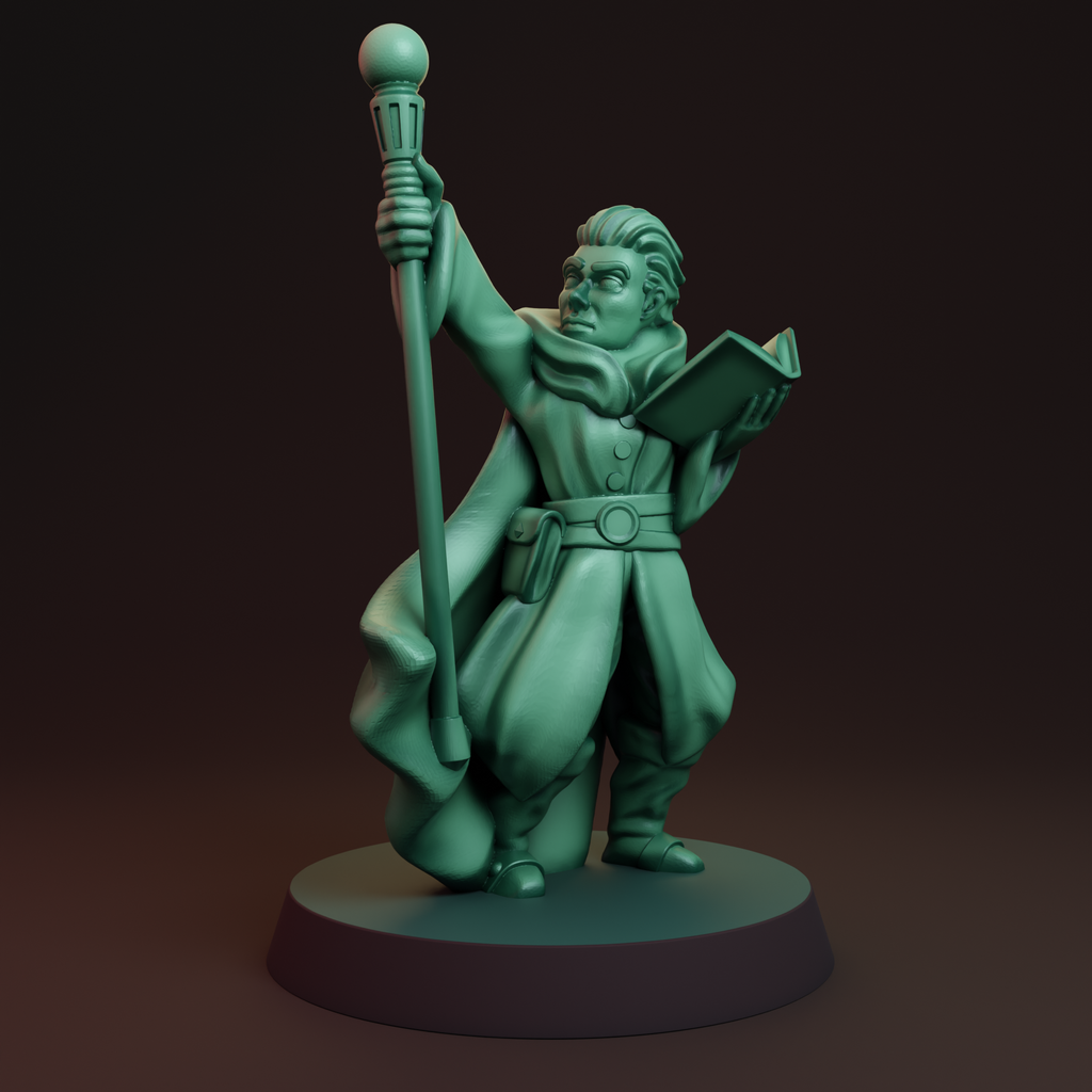 Miniatura 2 do modelo 3D Human wizard FDM supportless
