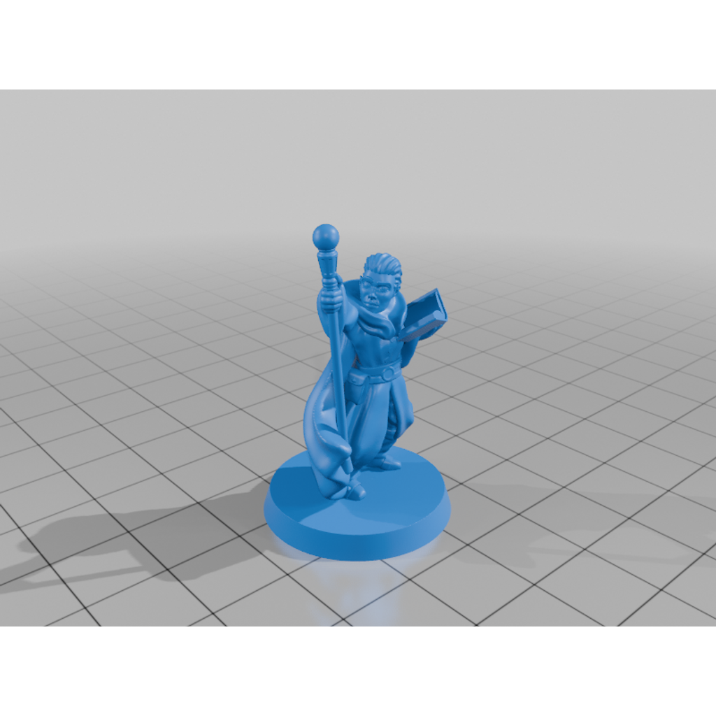 Miniatura 5 do modelo 3D Human wizard FDM supportless