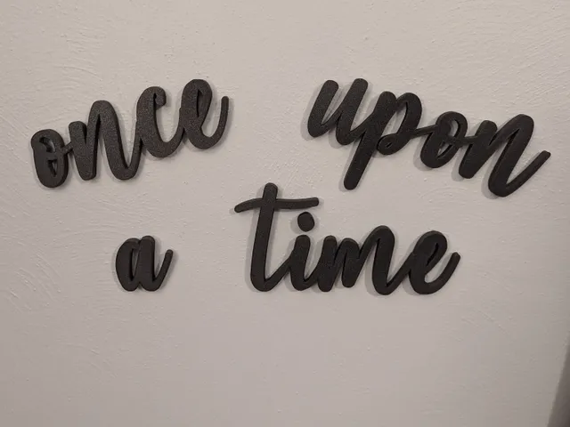Once Upon a Time Wall Art