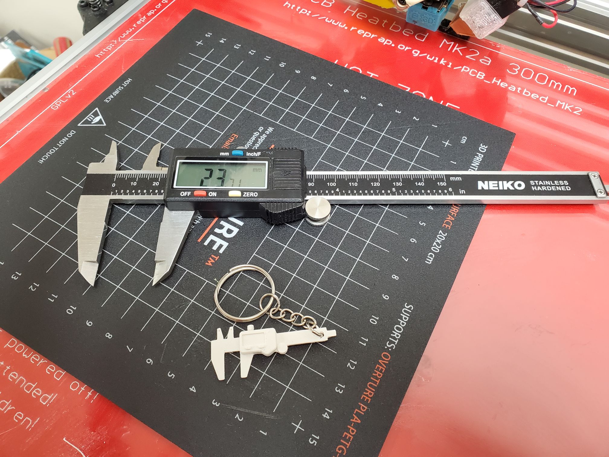 Mini Calipers Keychain — thumbnail 2