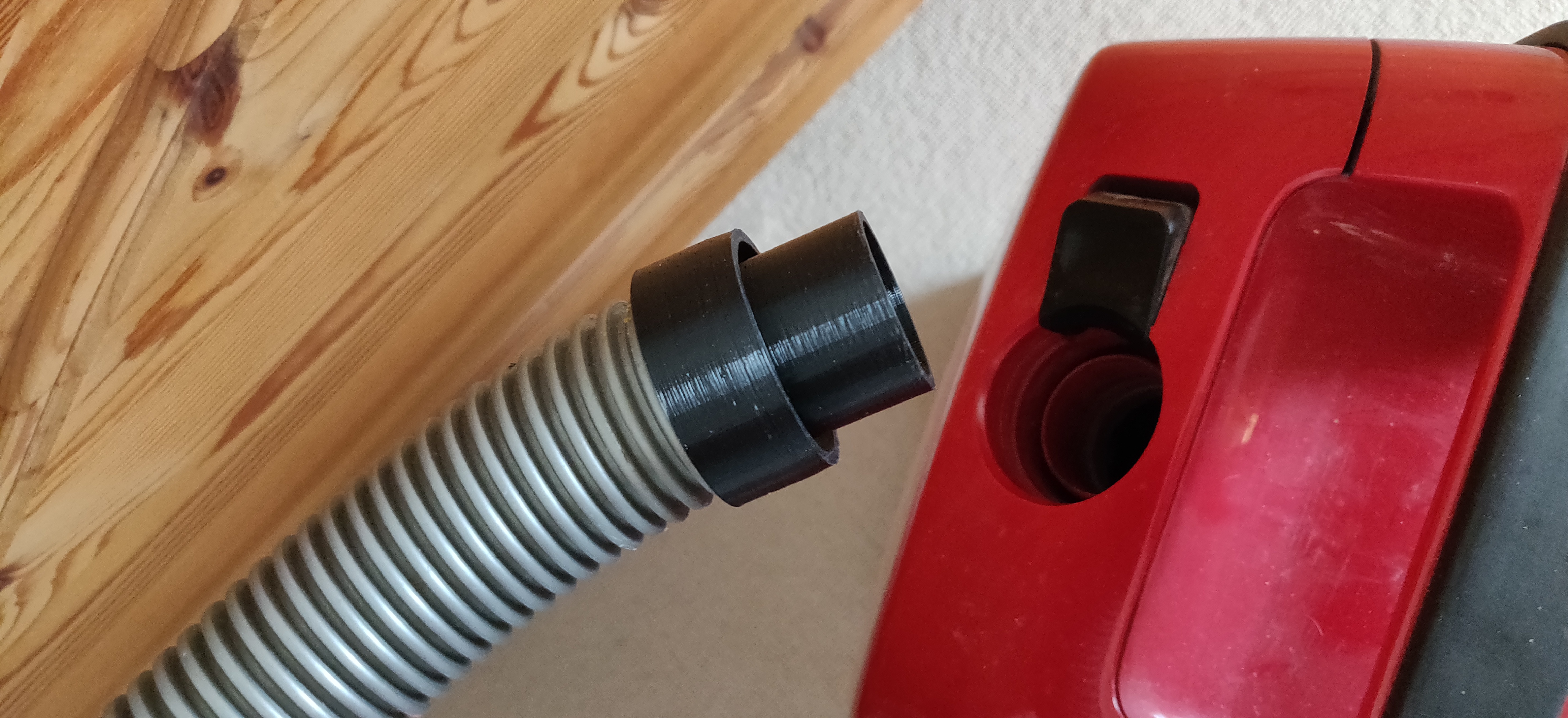 Nozzle on hose for vacuum cleaner (Siemens, Bosch, Grimi, Krups, Pitsos)