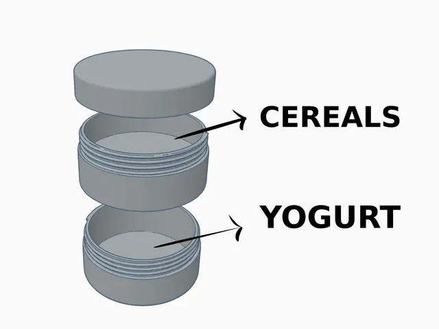 snack box for yogurt and cereals