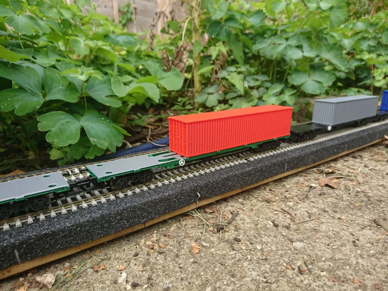 Oo gauge container 2025 wagon