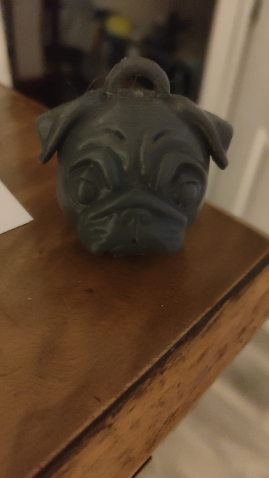 Pug Keyring