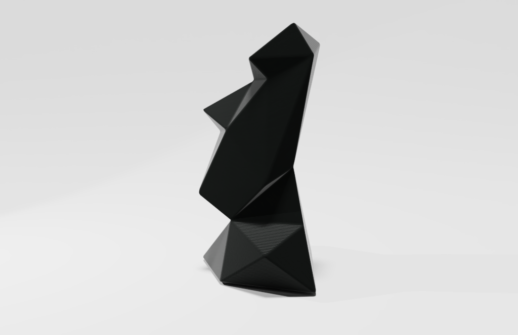 Miniatura 4 do modelo 3D Lowest Poly Moai