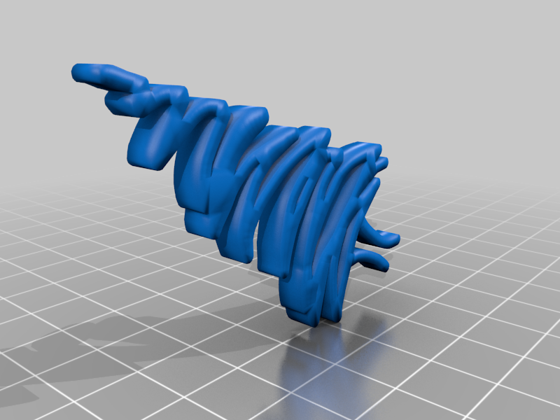 Tree shaped clip thing