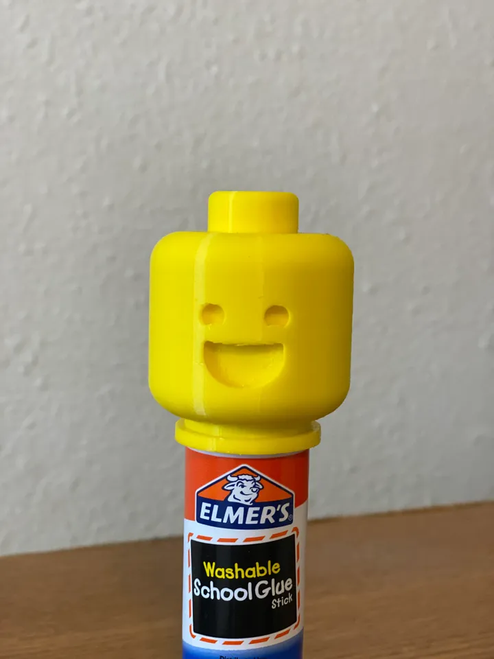 Glue stick cap (Lego inspired) by Glue Stick Mafia