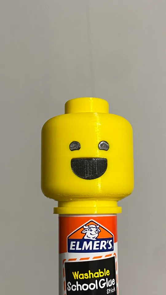 Glue stick cap (Lego inspired) by Glue Stick Mafia, Download free STL  model
