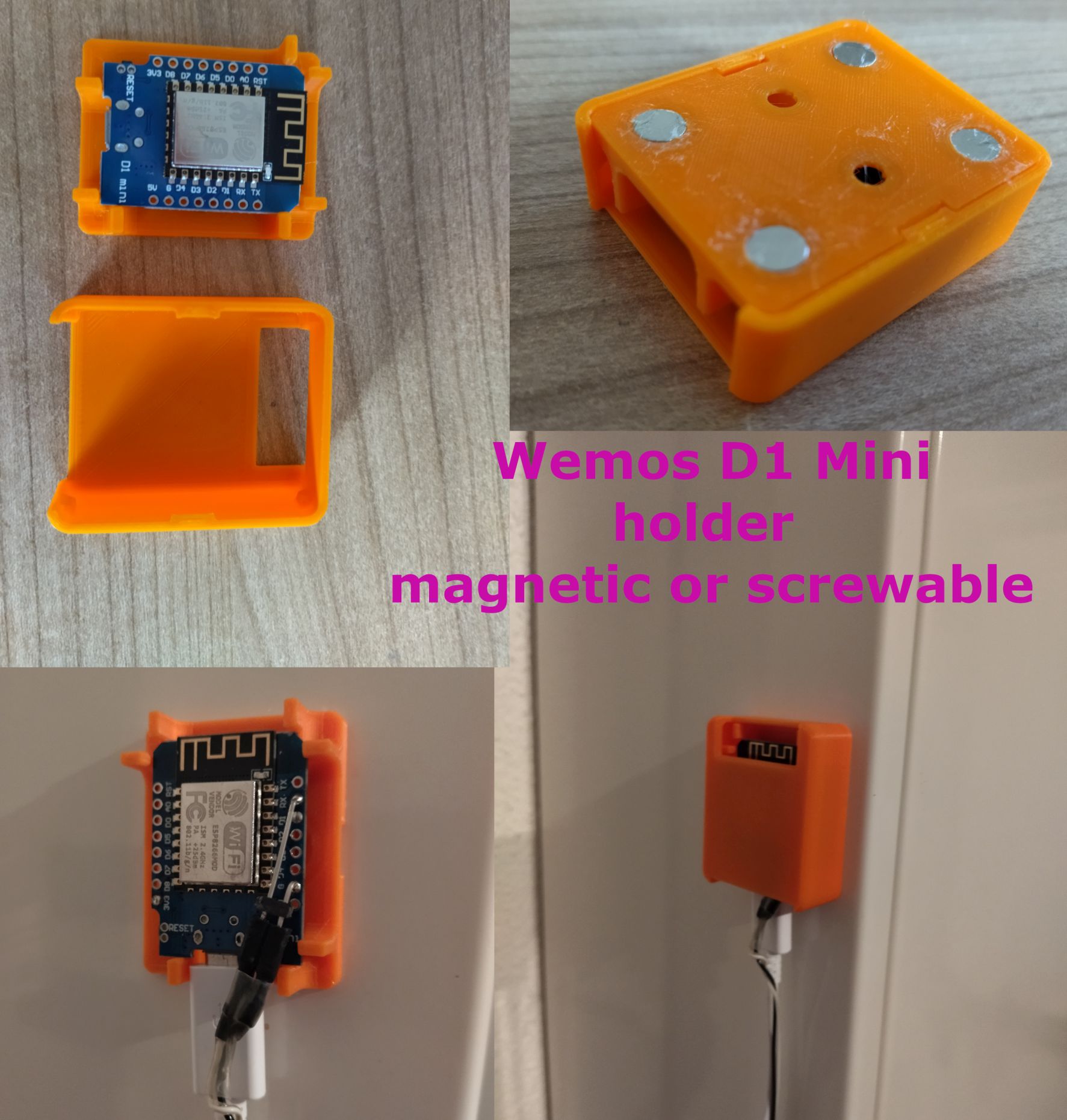 WeMos D1 mini case