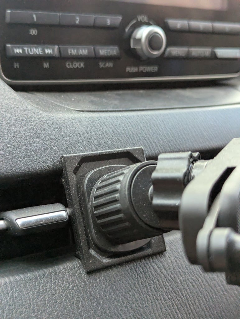 Mazda 2 2019 (hatch) mobile holder Vent Plate