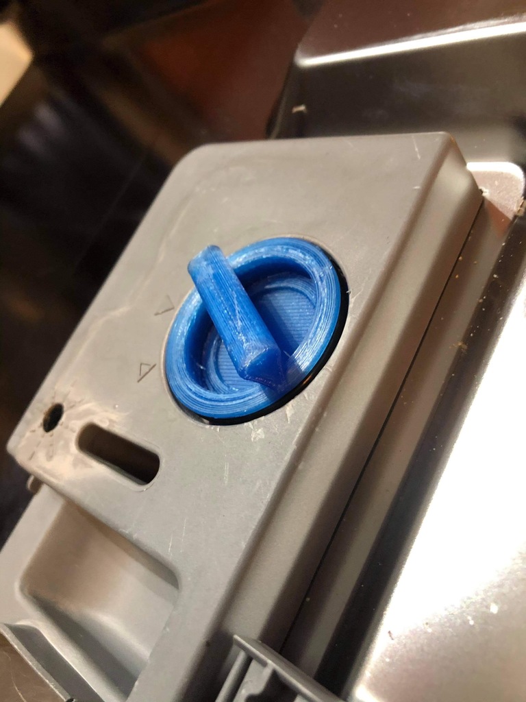 Detergent dispenser lid for Asko D3121 dishwasher by Chnillapoil