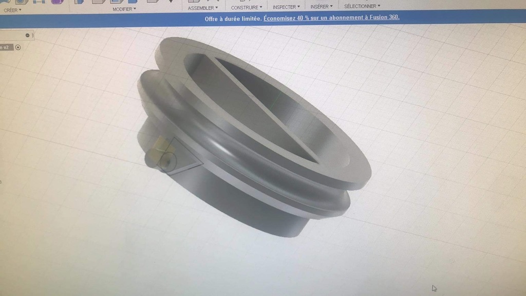 Detergent dispenser lid for Asko D3121 dishwasher by Chnillapoil