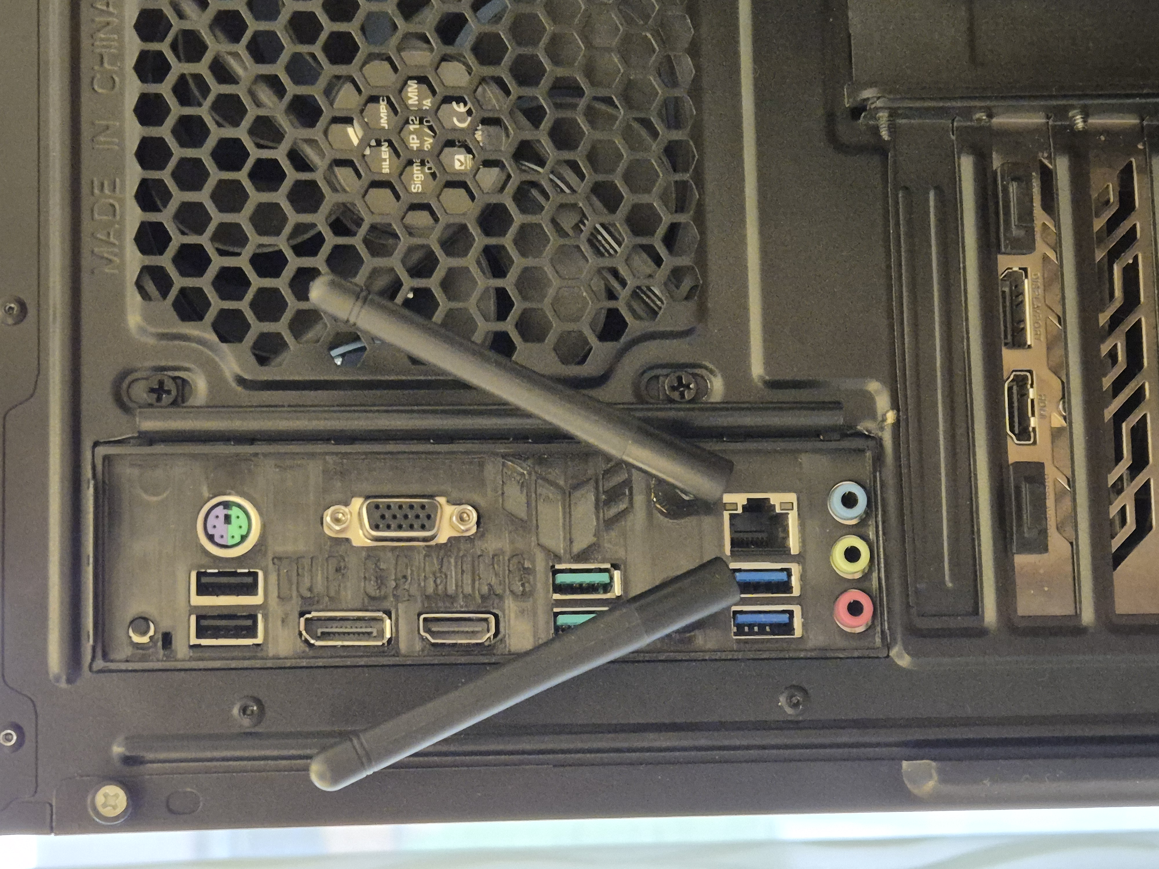 IO Shield for ASUS TUF Gaming B550M-E Wifi