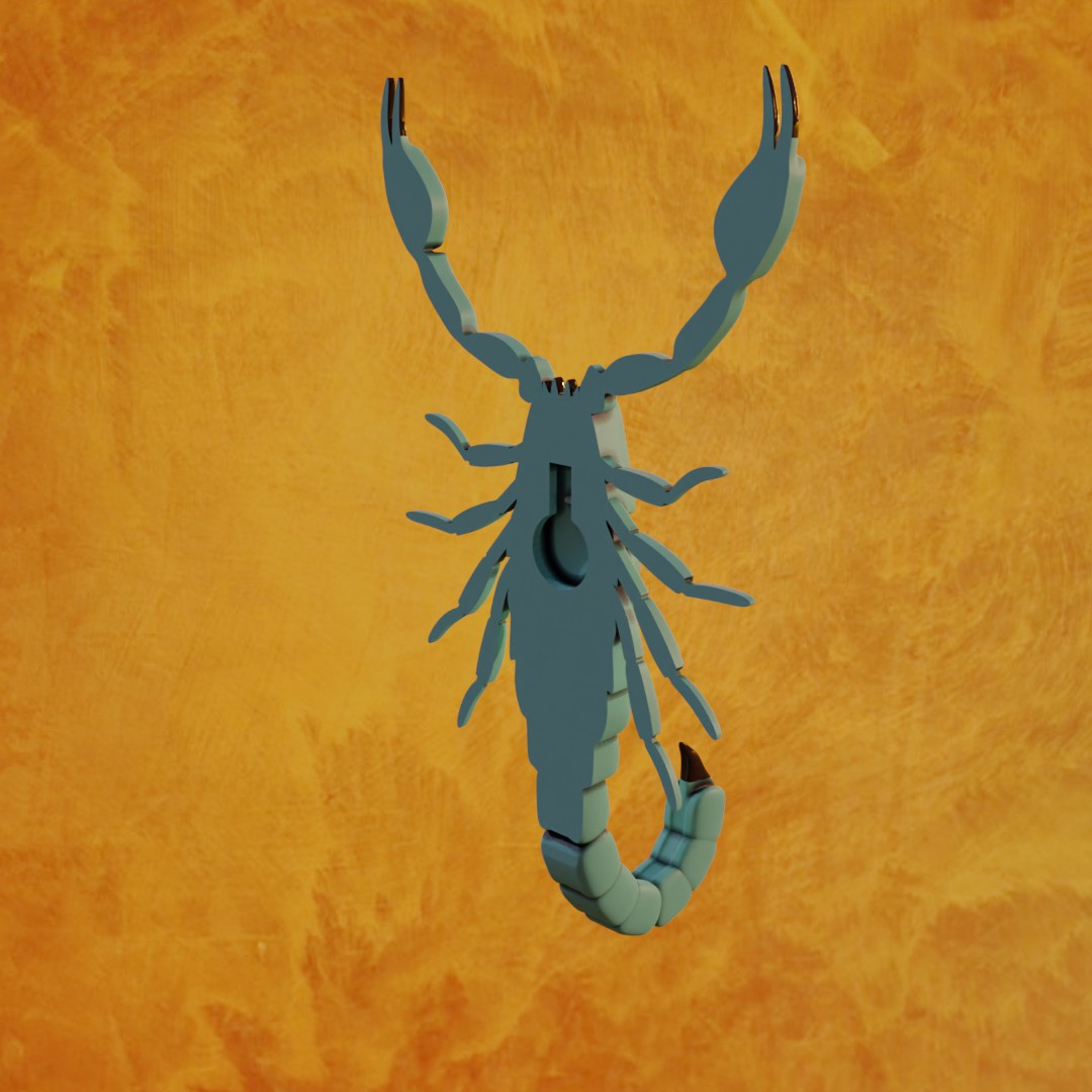 Scorpion wall hook, keyhook — miniatura 2
