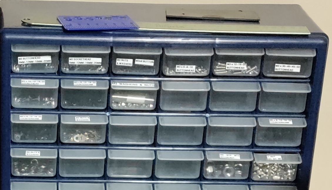 Small Parts Drawer Divider