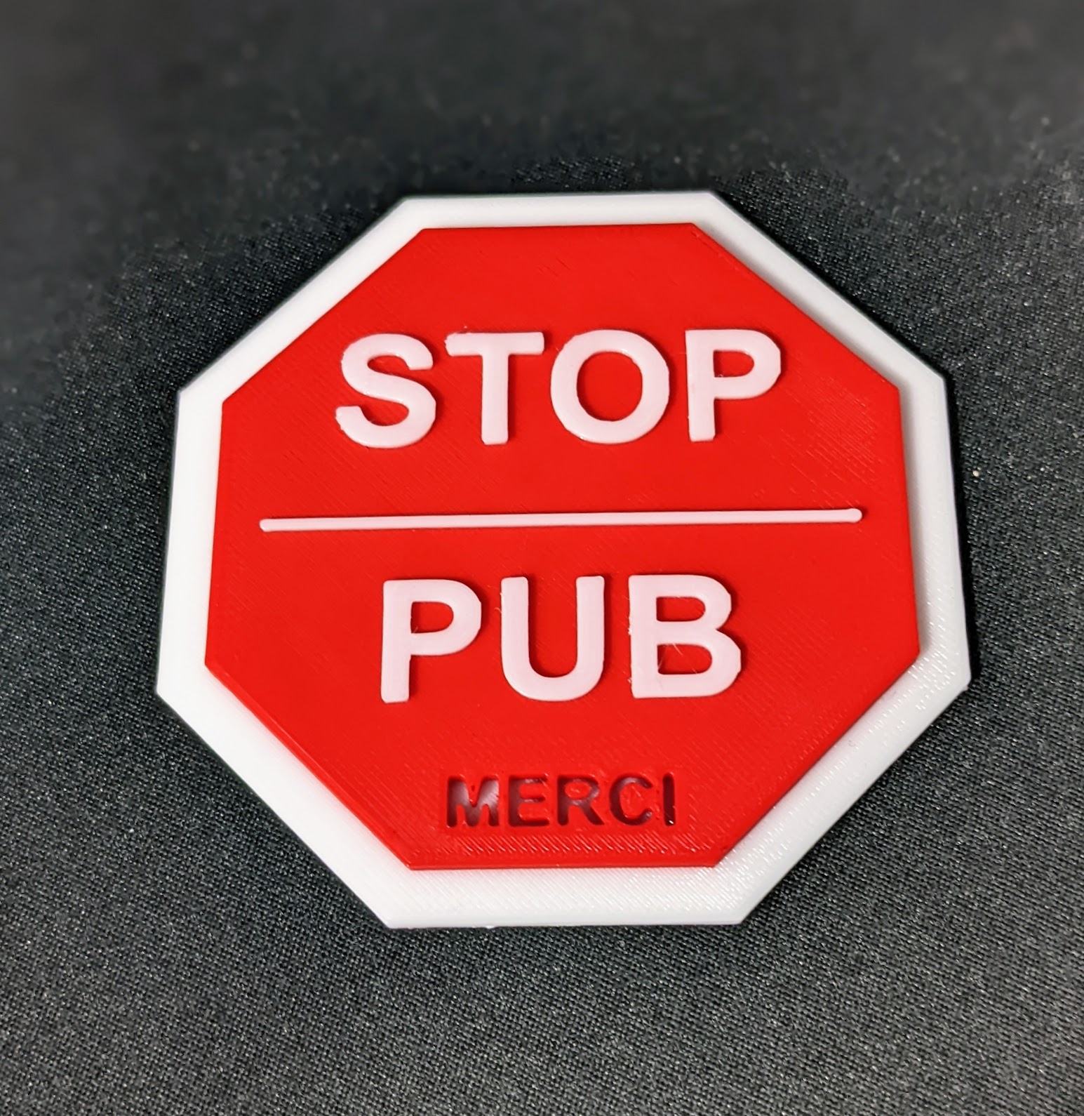 Stop Publicité sign for mailboxes.
