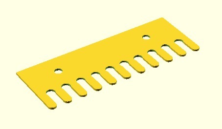 Parametric Cable Holder