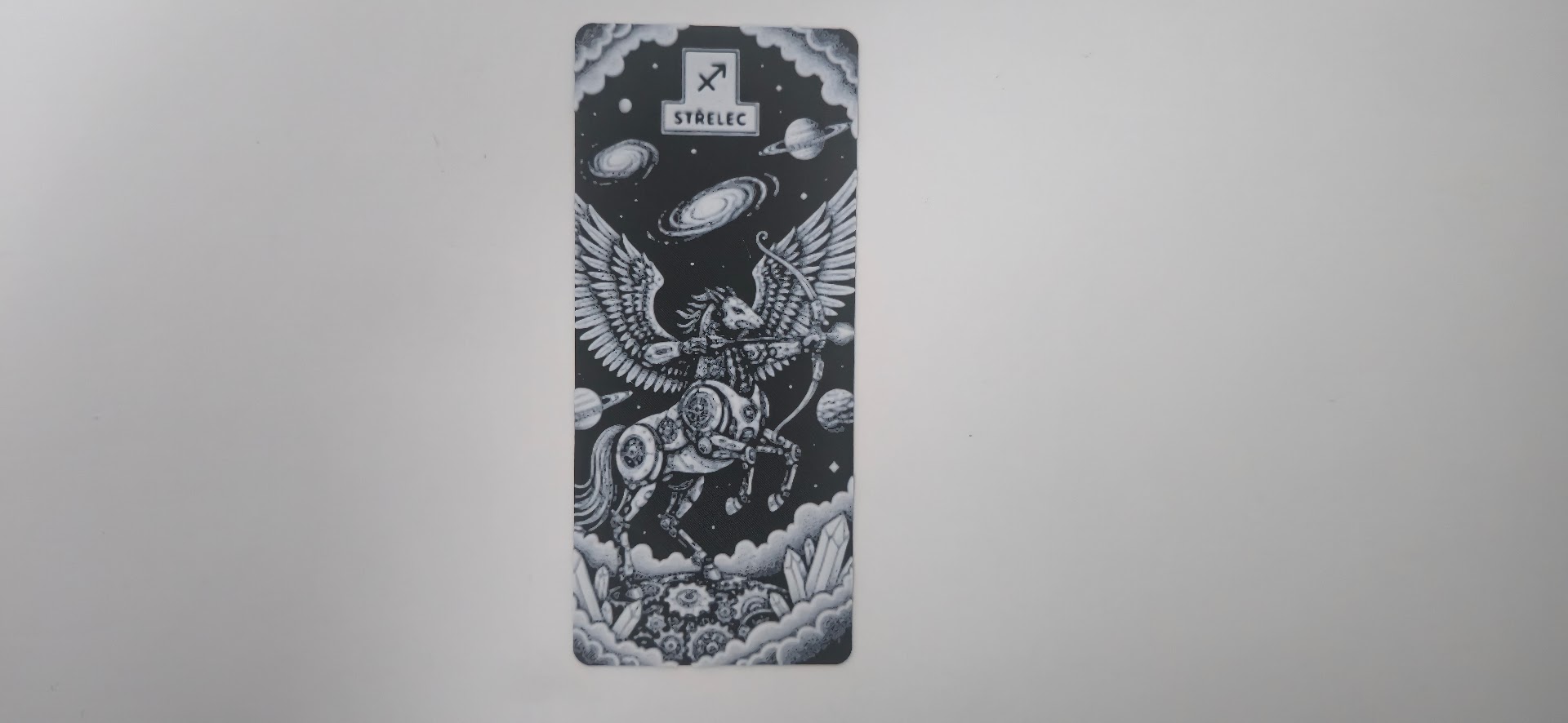 Steampunk Sagittarius Centaur Archer Card