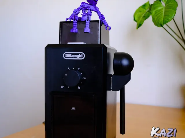 Aeropress scoop mount