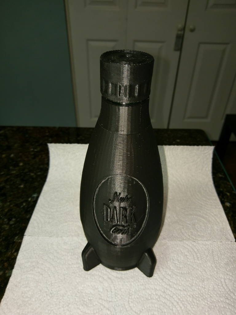 Fallout 4 Nuka Dark / Blank - Liquid Safe Using Internal Bottle