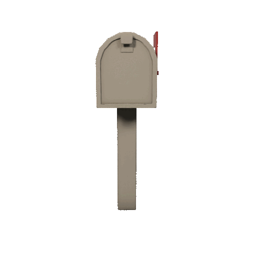 Low Poly Mailbox — miniatura 2