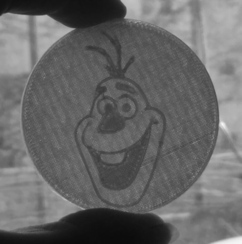 Disney Frozen Olaf Cookie Stamps
