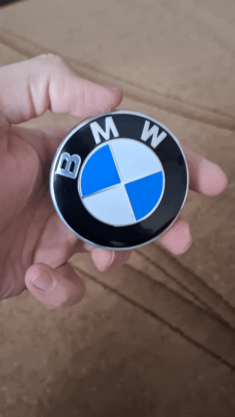 Floating Center Caps 68mm for BMW Wheels