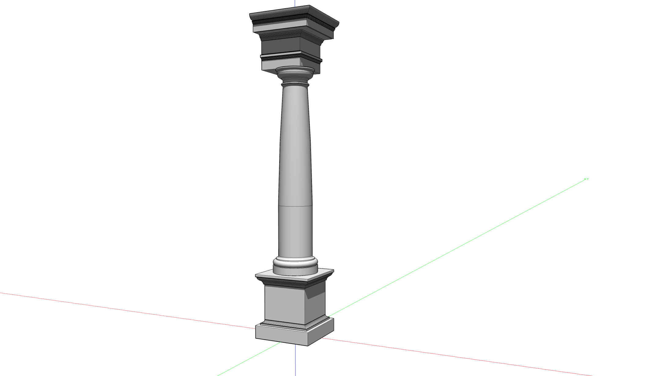 Tuscan Order Column