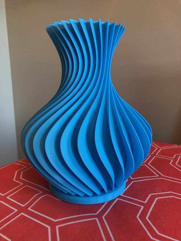 Vlamp! Lighted vase base by The Full Loaf Download free STL model