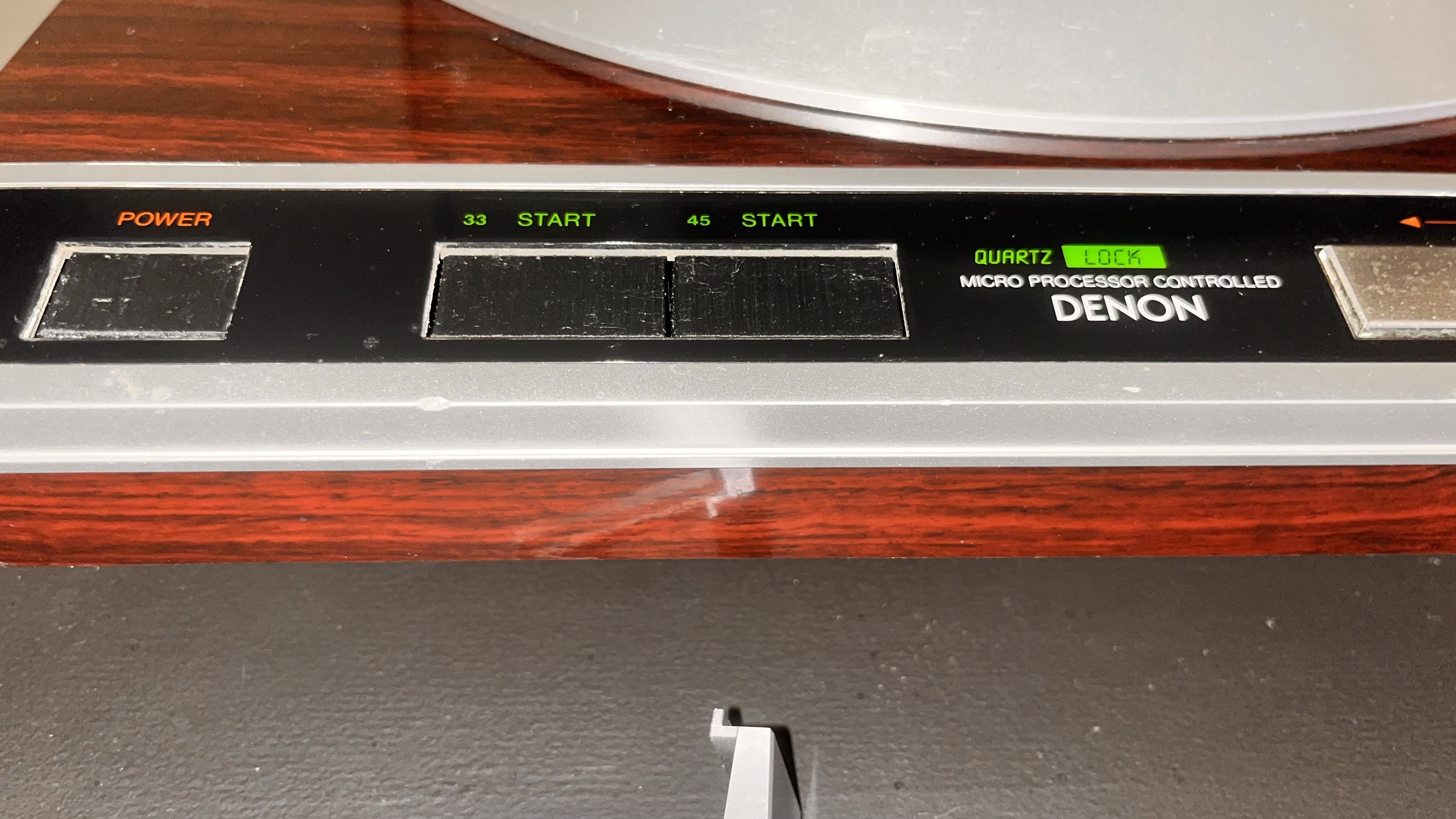 Denon DP-45F button assembly