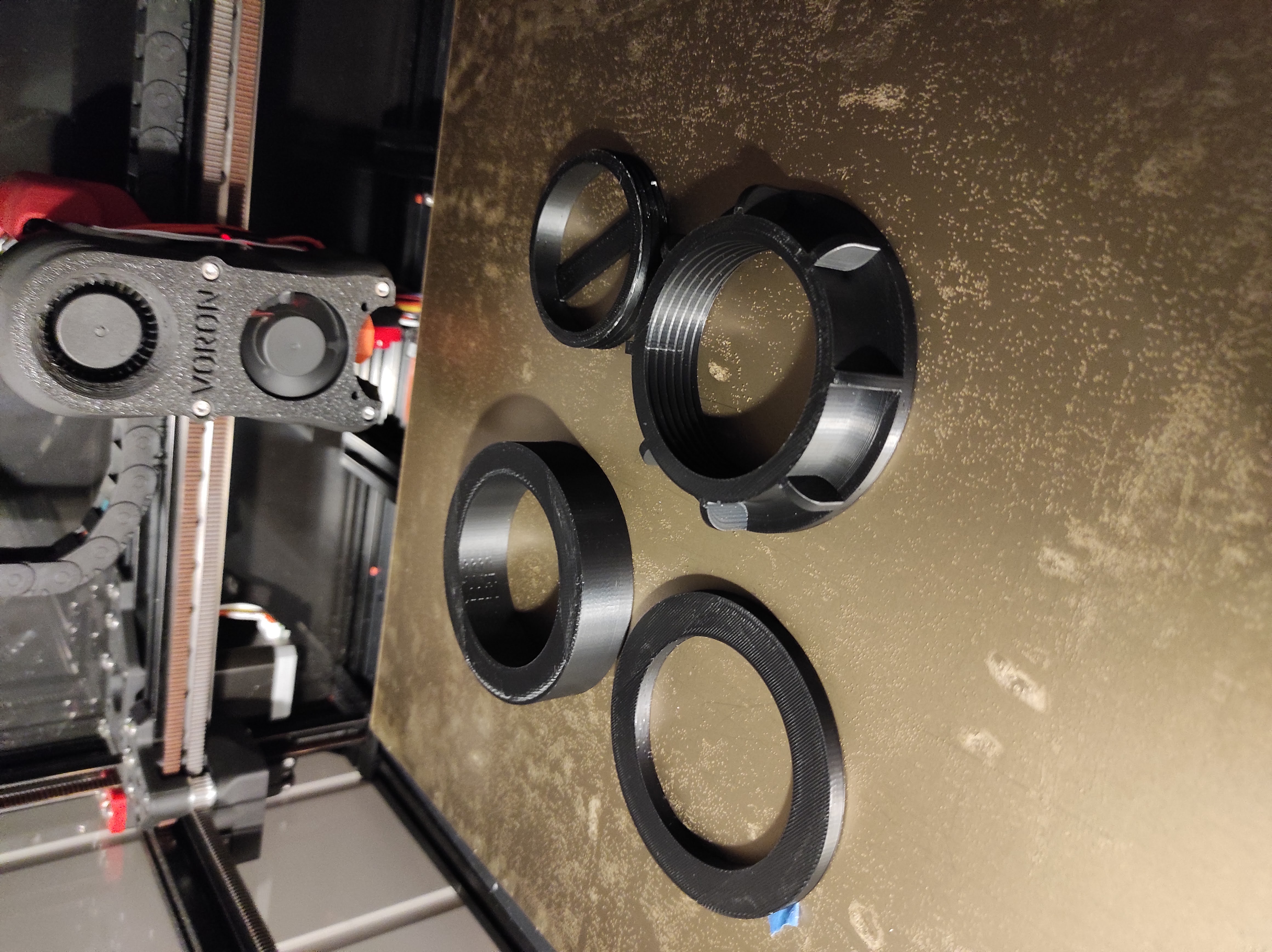 Raymarine transducer nut and shims