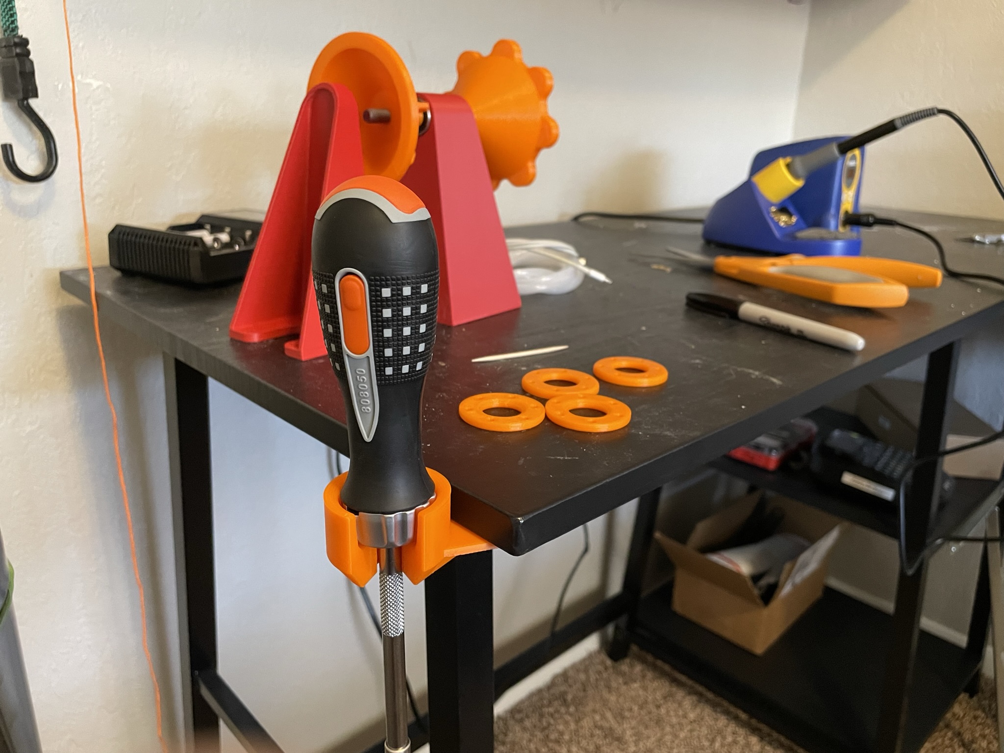 Screwdriver holder for Bahco 808050 driver