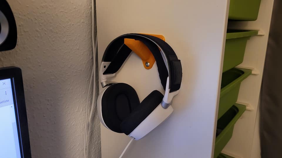 Hook for headphones and other things